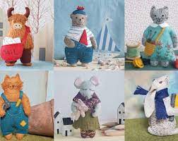 (Corinne Lapierre) Wool Mix Felt Craft Kits Llama Mini Kit
